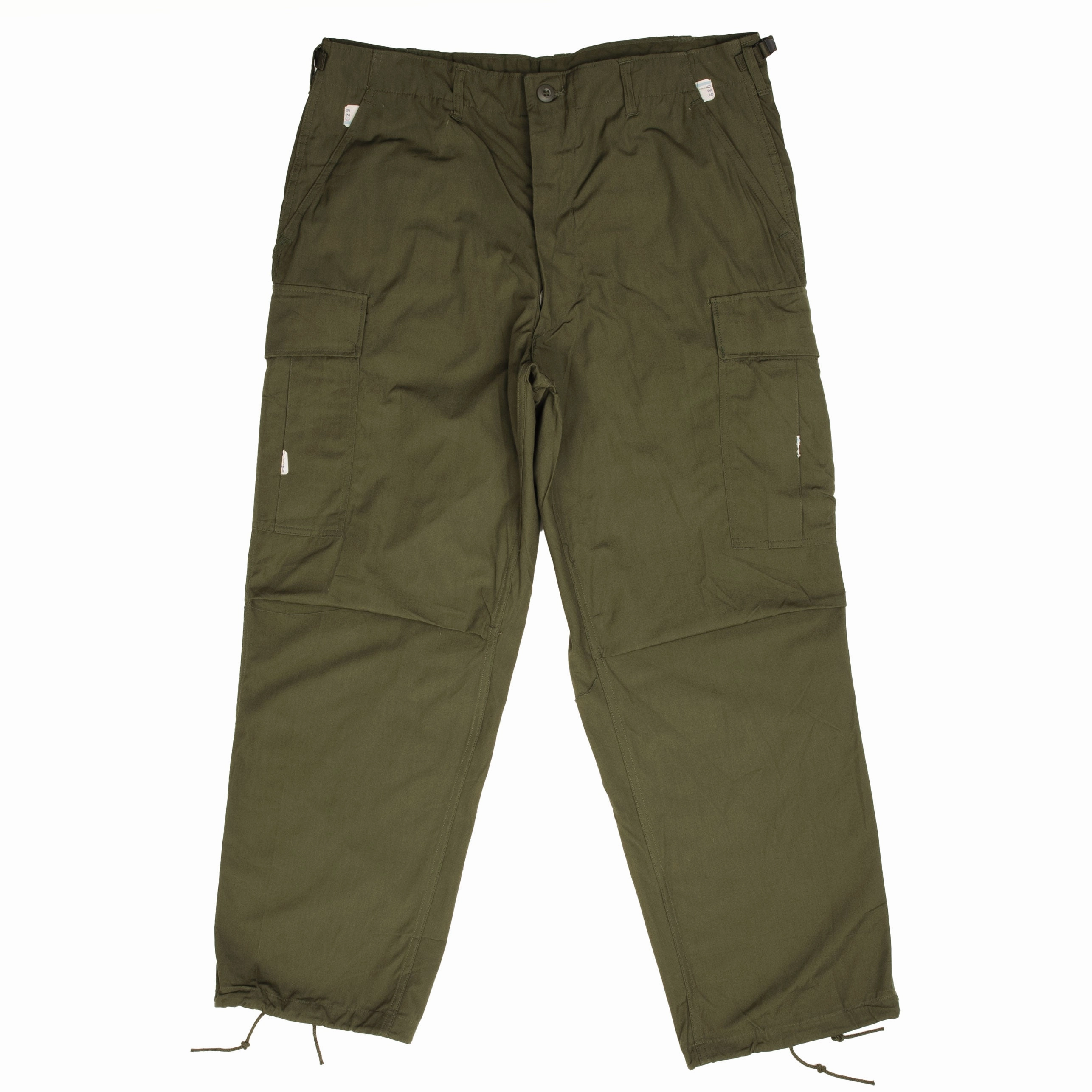 Feminine Fit VINTAGE US ARMY TROPICAL COMBAT TROUSERS 1966 VIETNAM WAR LARGE SHORT NOS NEW