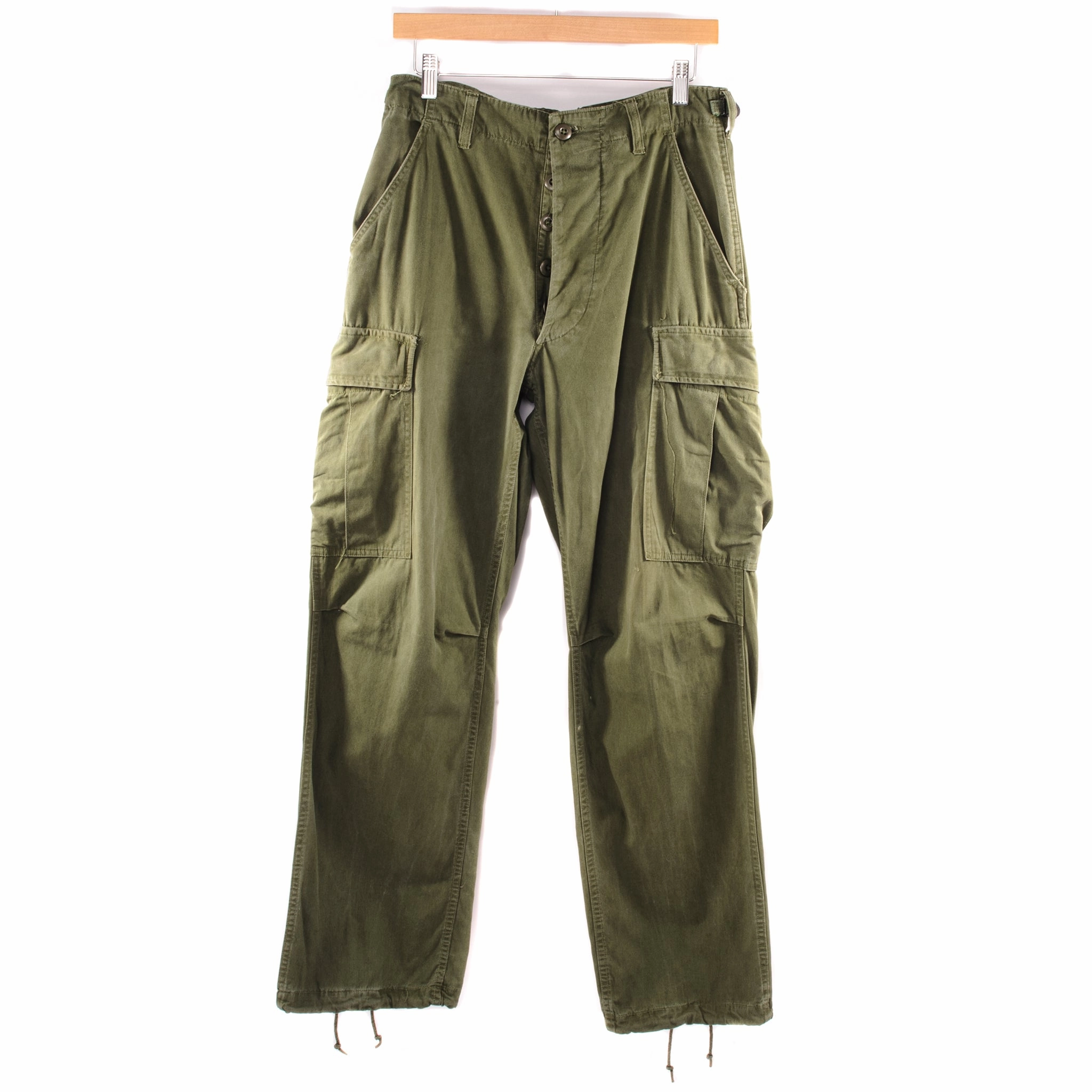 VINTAGE US ARMY TROPICAL COMBAT TROUSERS PANTS 5TH PATTERN 1967 VIETNAM WAR SIZE W30 L31 Quick Dry Technology Chilly Weather