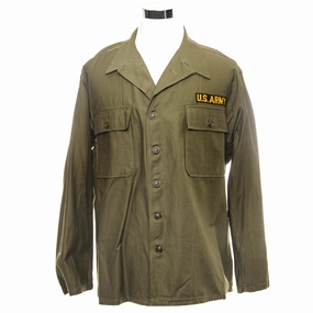 VINTAGE US ARMY UTILITY JACKET 1957 VIETNAM WAR SIZE LARGE Commend