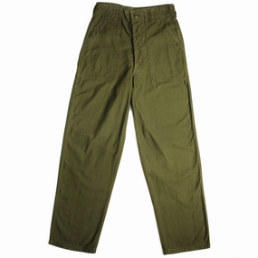 No Ride Up Design Ultimate Wear VINTAGE US ARMY UTILITY OG-107 SATEEN TROUSERS PANTS 1966 VIETNAM WAR SIZE W28 L32