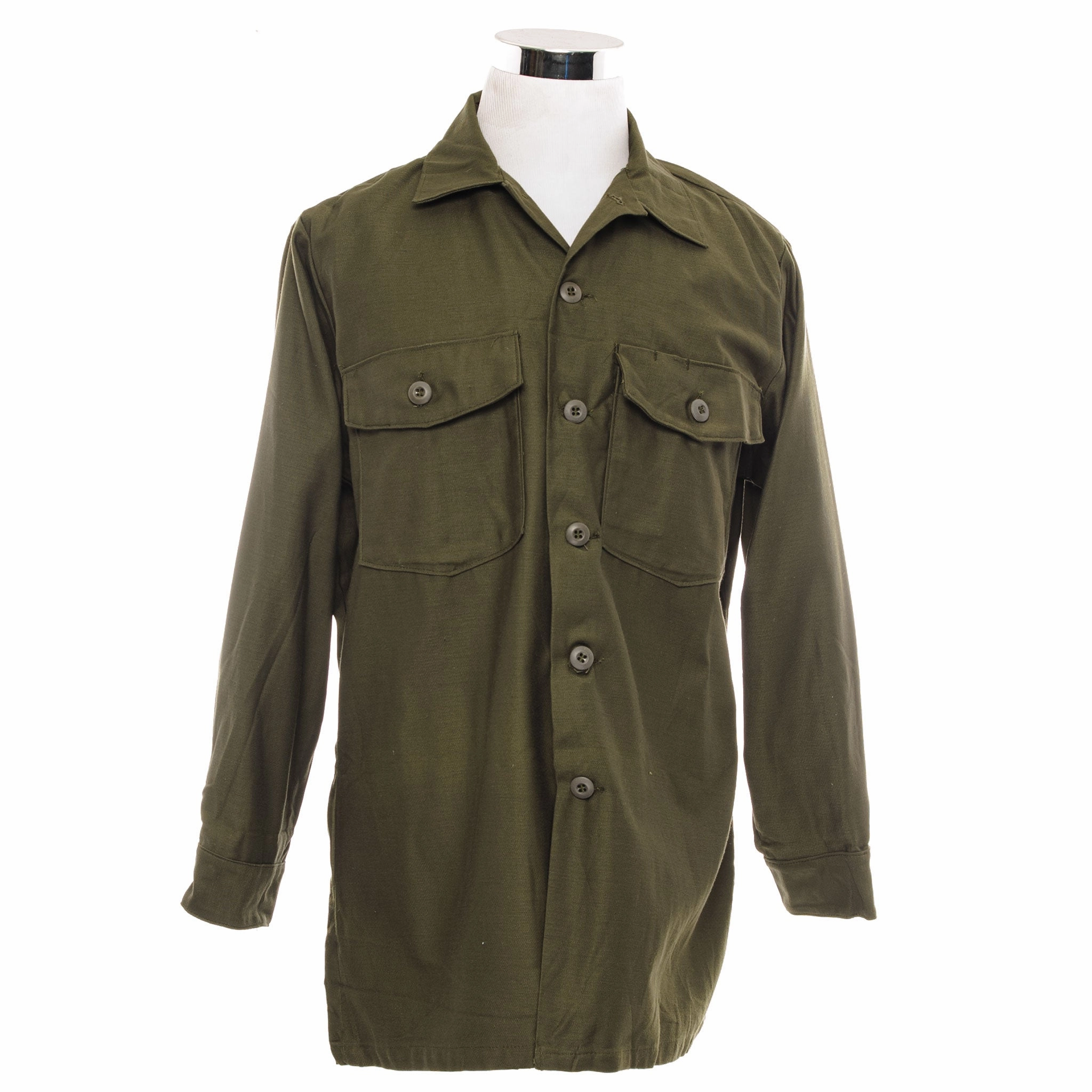 VINTAGE US ARMY UTILITY SHIRT P-64 P64 1974 VIETNAM WAR SIZE 16 1/2 X 32 DEADSTOCK fit test Stylish Comfort