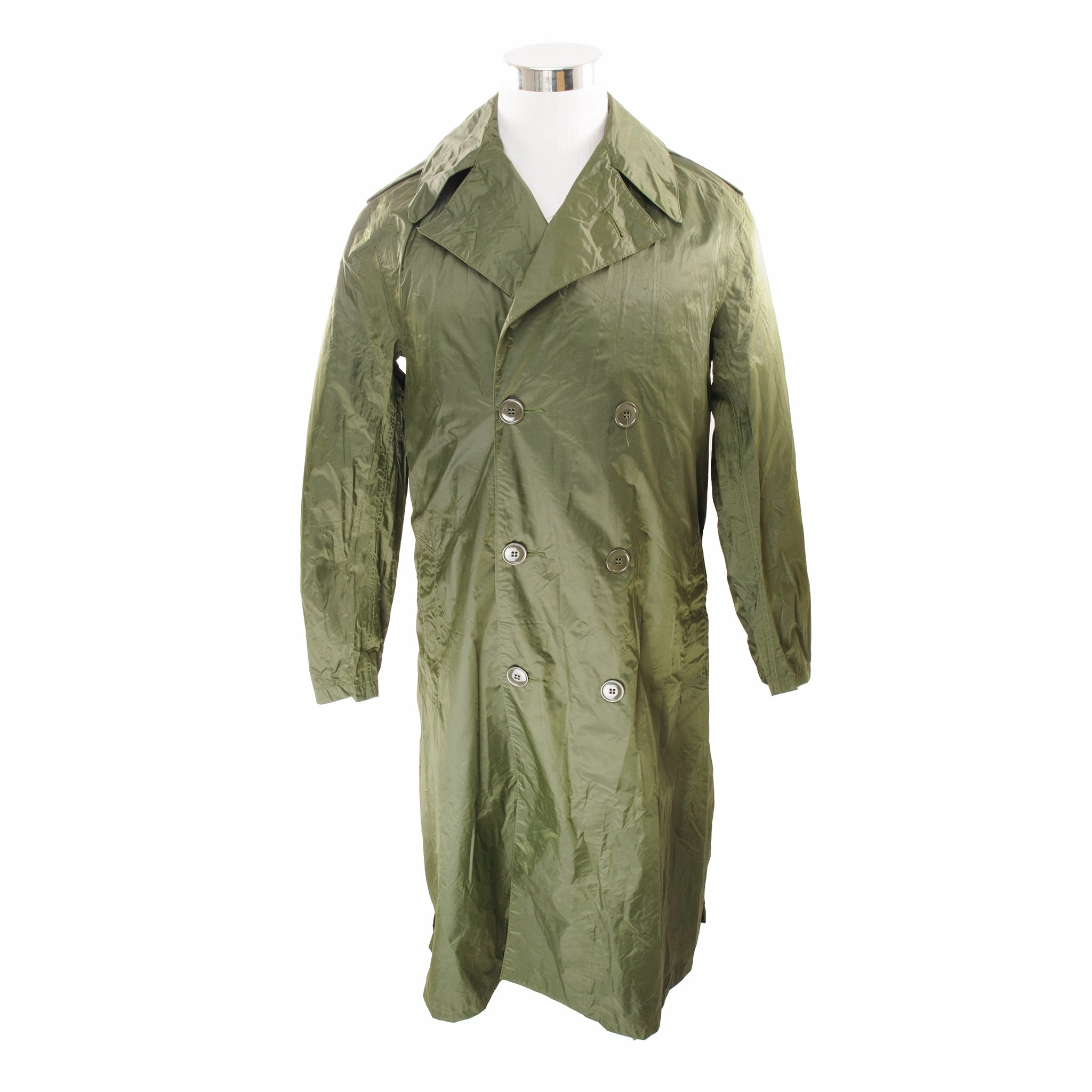 VINTAGE US ARMY VIETNAM WAR RAIN COAT 1967 SIZE 36 LONG Fleece Inside Breathable mesh lining