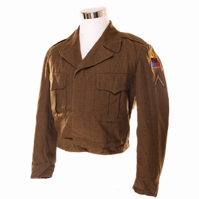 VINTAGE US ARMY WOOL FIELD JACKET 1951 KOREAN WAR SIZE 42R 1st ARMORED PATCHE Compression Storage Sack Active Wear