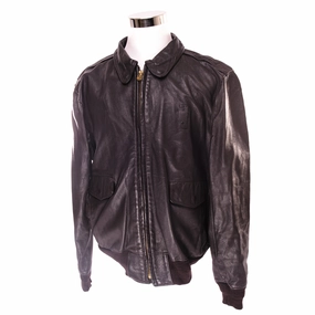 VINTAGE US BORDER PATROL UNIFORM LEATHER JACKET SIZE 48 LARGE MADE IN USA Launch