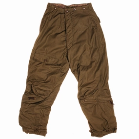 Flexible Gusset Design VINTAGE USAAF INTERMEDIATE FLYING TROUSERS TYPE A-9 A9 WW2 ERA SIZE W32 L29