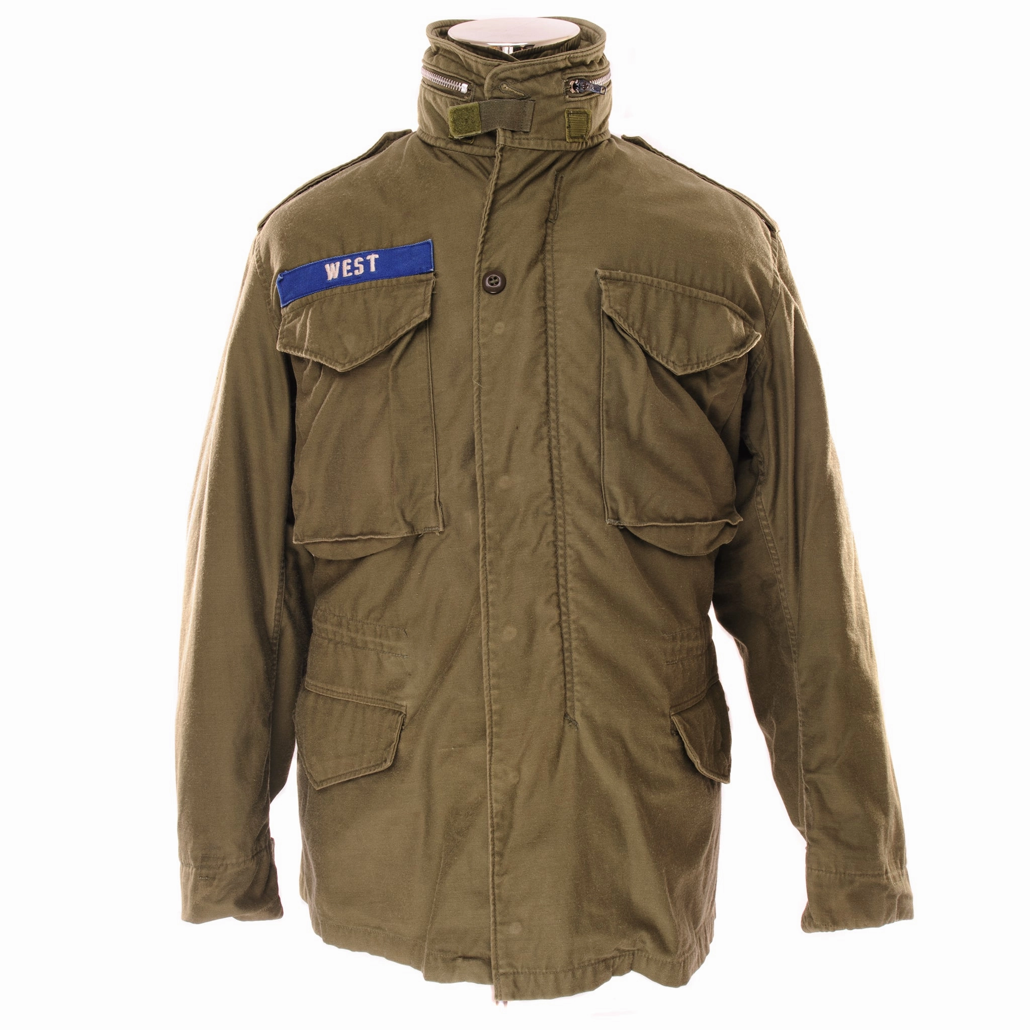 VINTAGE USAF M-1965 M65 FIELD JACKET 1971 VIETNAM WAR SIZE SMALL REGULAR Statement Layer Function