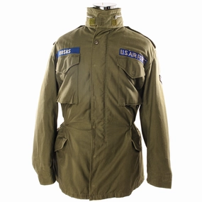 Limited Edition VINTAGE USAF US AIR FORCE M65 FIELD JACKET 1967 VIETNAM WAR SIZE MEDIUM LONG