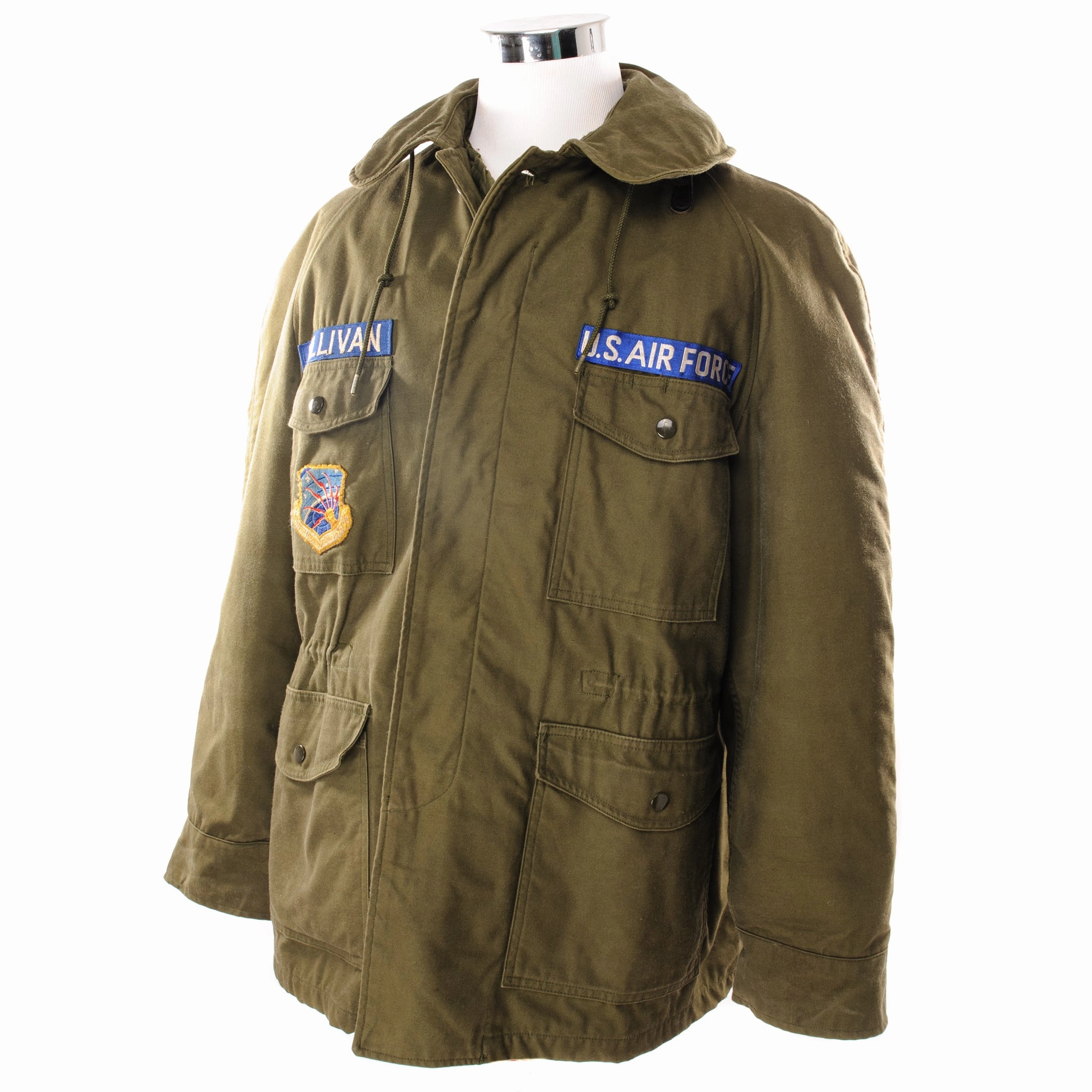 Storage VINTAGE USAF WIND RESISTANT JACKET WITH LINER 1967 VIETNAM WAR SIZE LARGE REGULAR