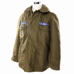 Storage VINTAGE USAF WIND RESISTANT JACKET WITH LINER 1967 VIETNAM WAR SIZE LARGE REGULAR