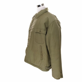 Level Plus Size VINTAGE USN US NAVY A-2 A2 DECK JACKET COLD WEATHER 1977 SIZE 2XL XXL