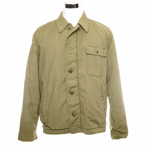 commuting Urban Comfort VINTAGE USN US NAVY A-2 A2 DECK JACKET COLD WEATHER 1986 SIZE LARGE 42-44