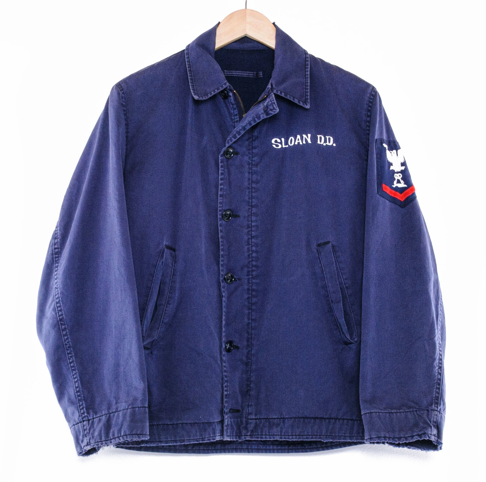 VINTAGE USN US NAVY JACKET 1960'S 1970'S VIETNAM WAR PATCH PO3 PETTY OFFICER THIRD CLASS Breathable Layer dancers