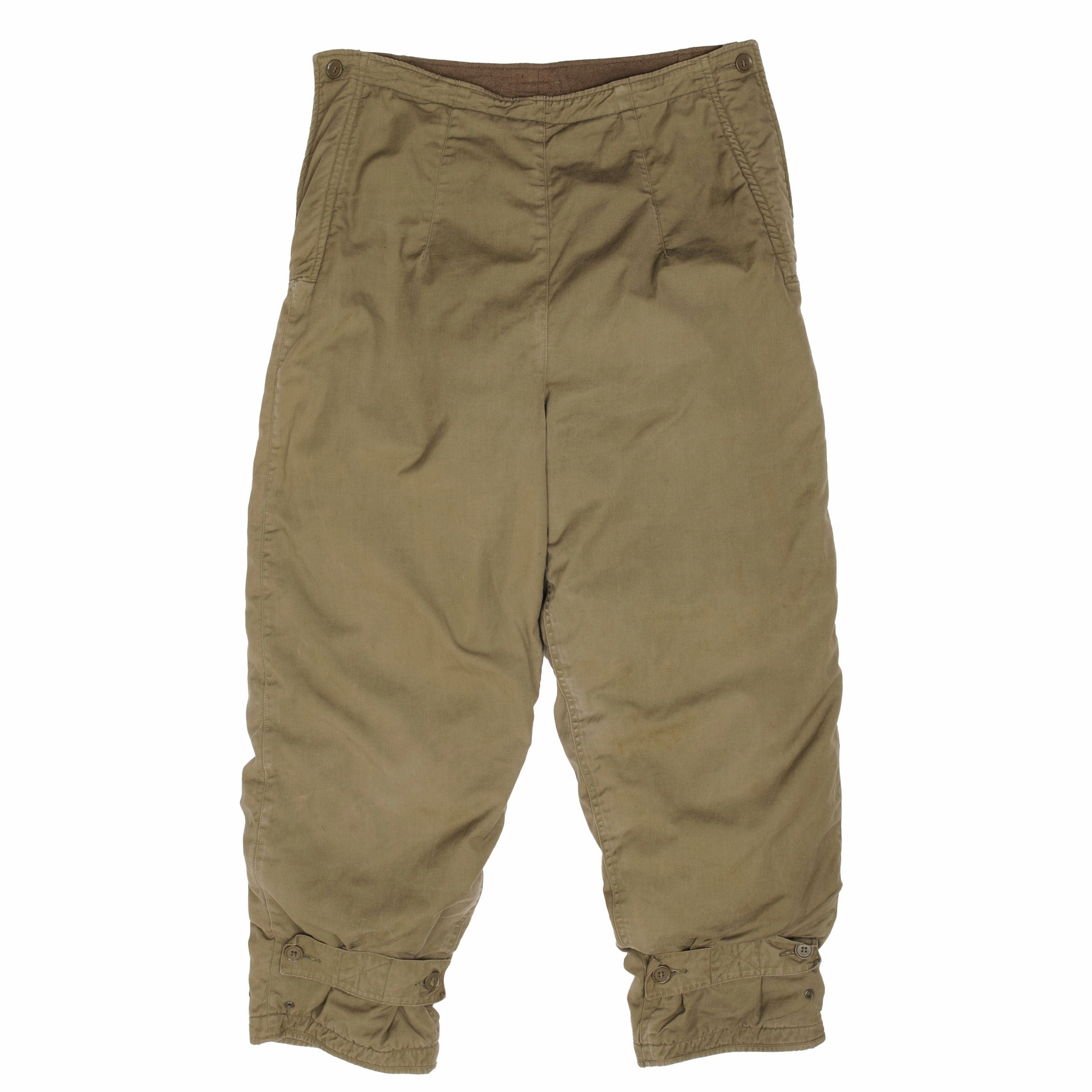 AntibacterialCoating Minimal Waistband VINTAGE USN US NAVY NXSX TROUSERS WW2 ERA SIZE MEDIUM 32X26