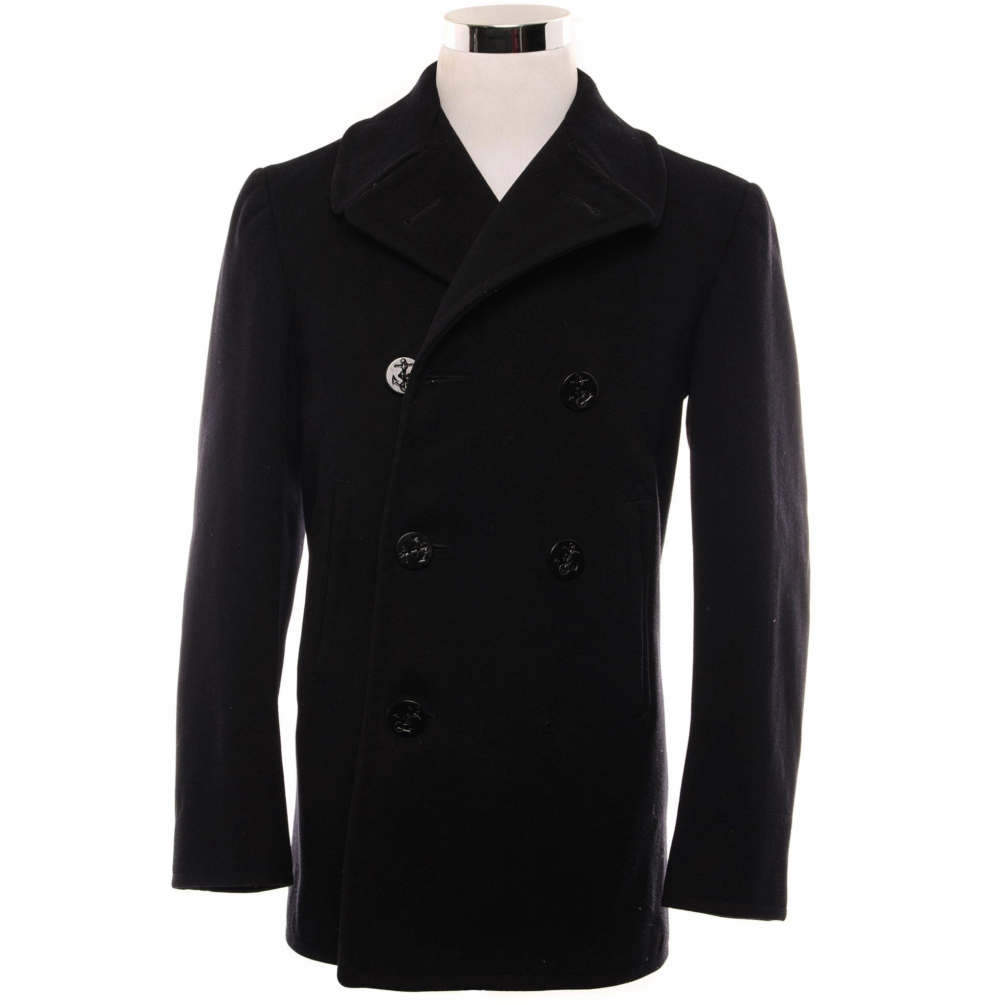 VINTAGE USN US NAVY PEACOAT 1958 SIZE 34 Effortless Layer