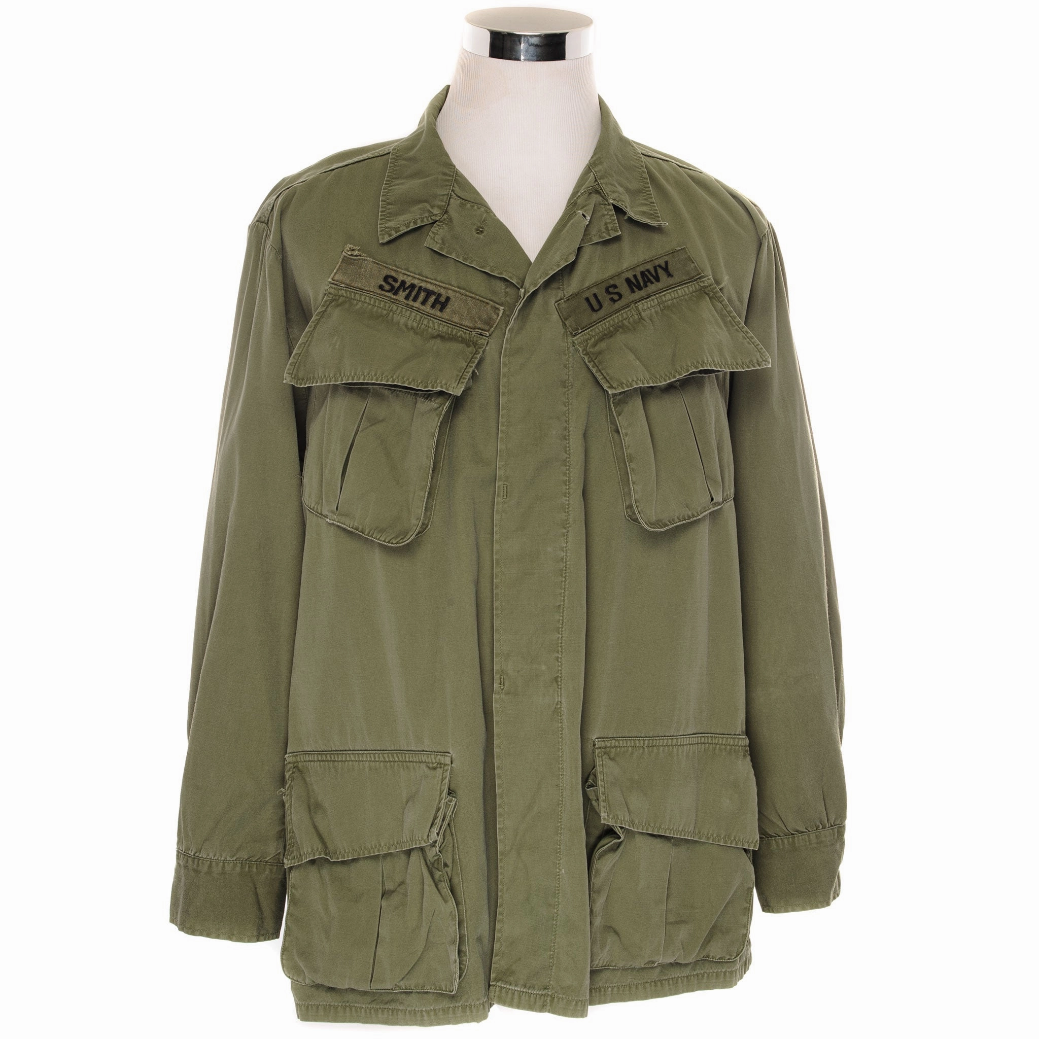 VINTAGE USN US NAVY TROPICAL COMBAT JACKET 3RD PATTERN 1967 VIETNAM WAR SIZE LARGE REGULAR Passion