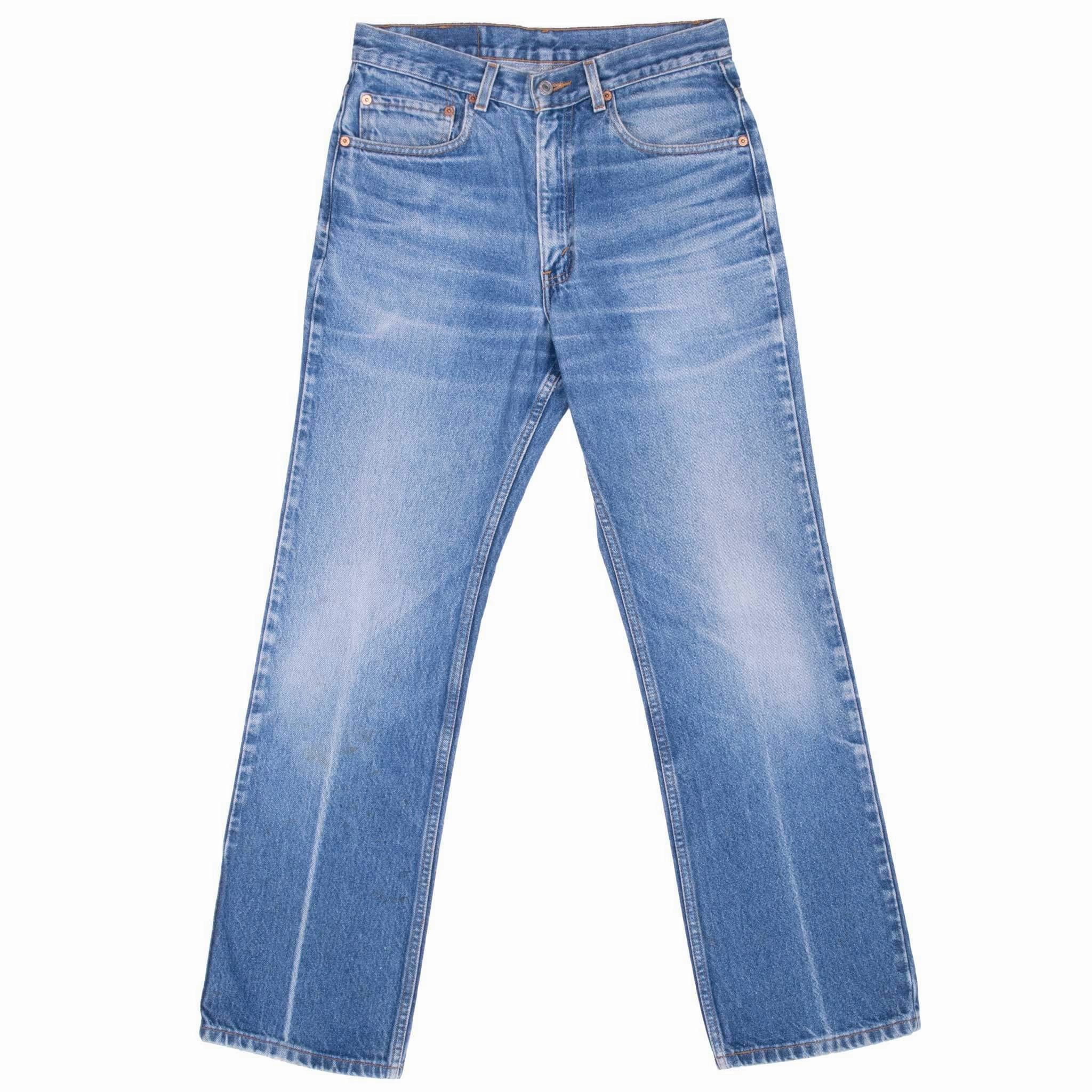 Comfortable Appearance Weekend Warrior Creative Look Modern VINTAGE LEVIS 517 BOOTCUT JEANS INDIGO 1980S SIZE 31X31