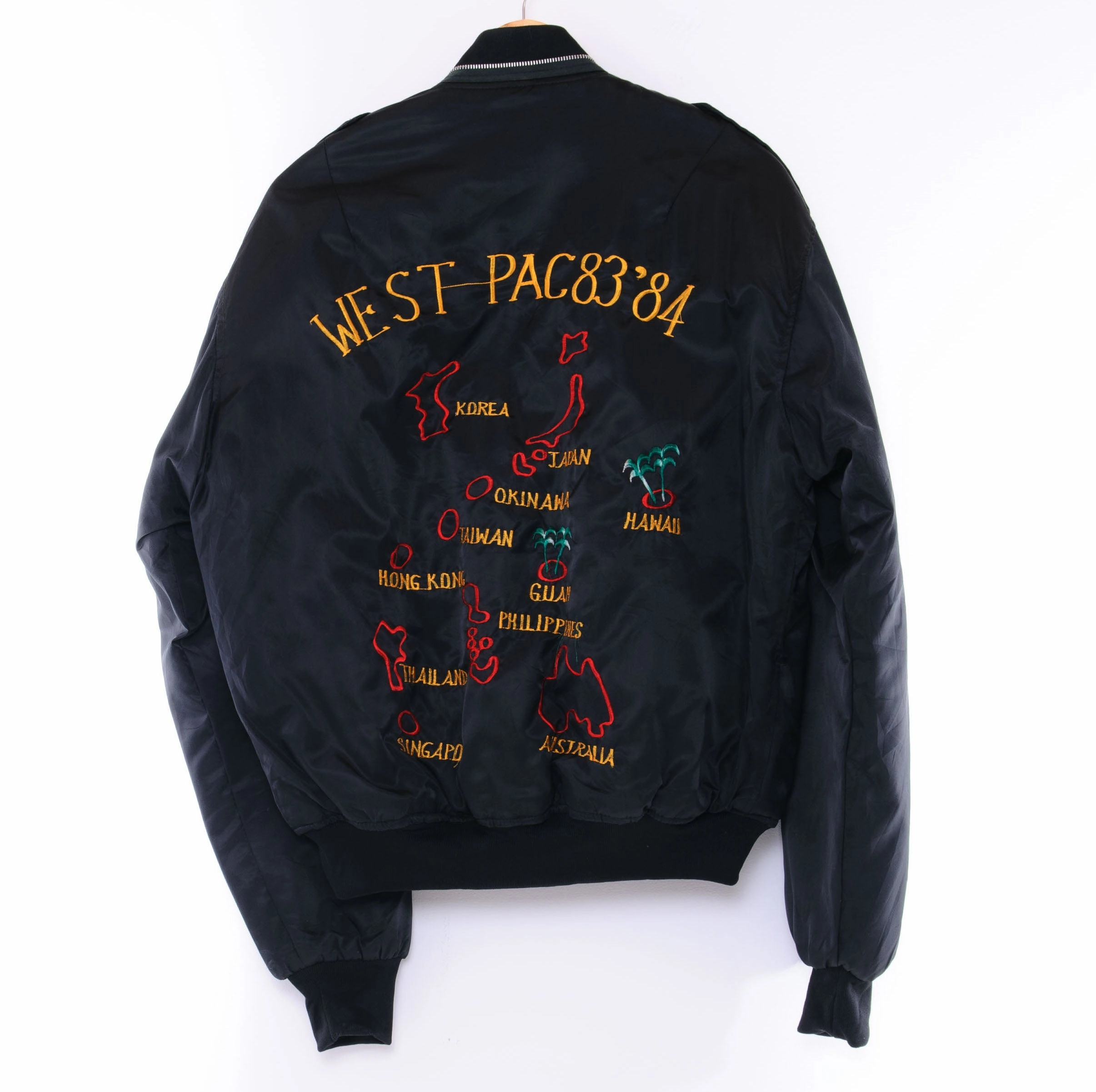 Built For Cold VINTAGE WEST PACIFIC 1983 1984 TOUR SOUVENIR JACKET XL DEADSTOCK