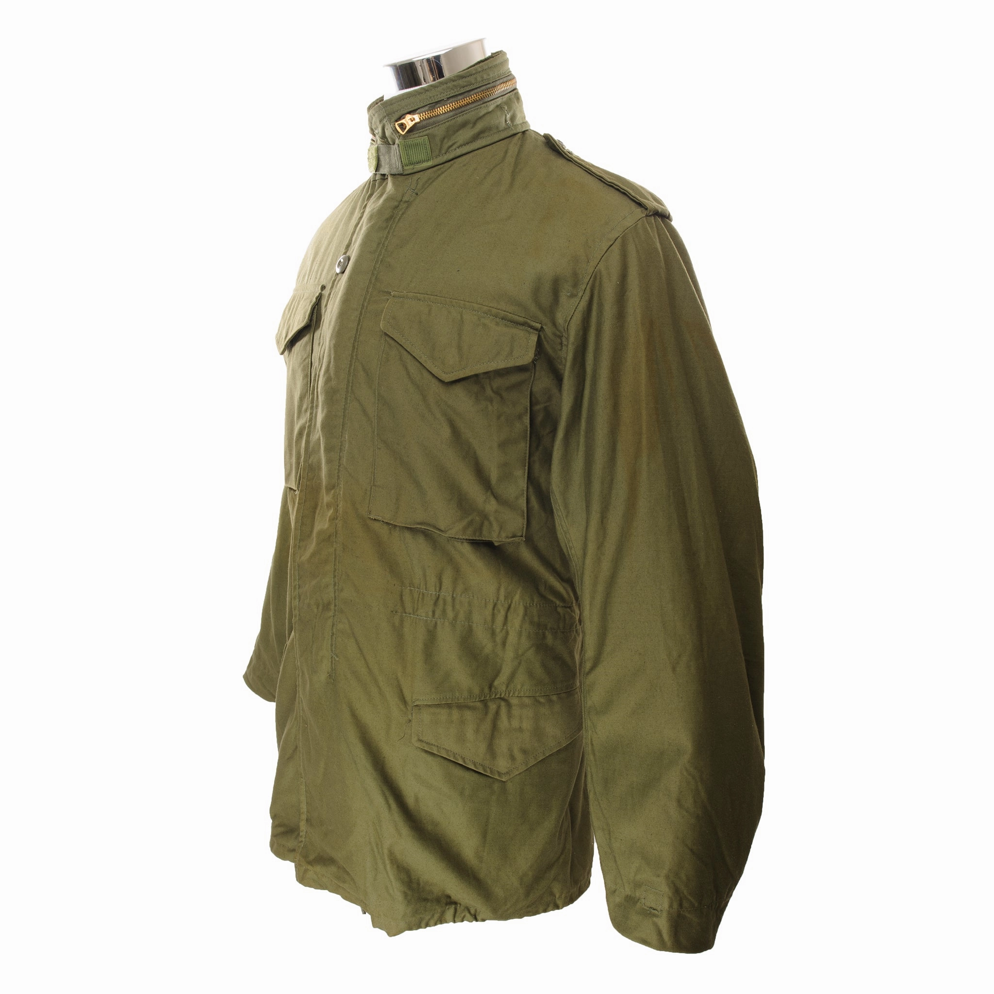 Develop hypoallergenic material VINTAGE US ARMY M-1965 M65 FIELD JACKET 1981 SIZE SMALL LONG