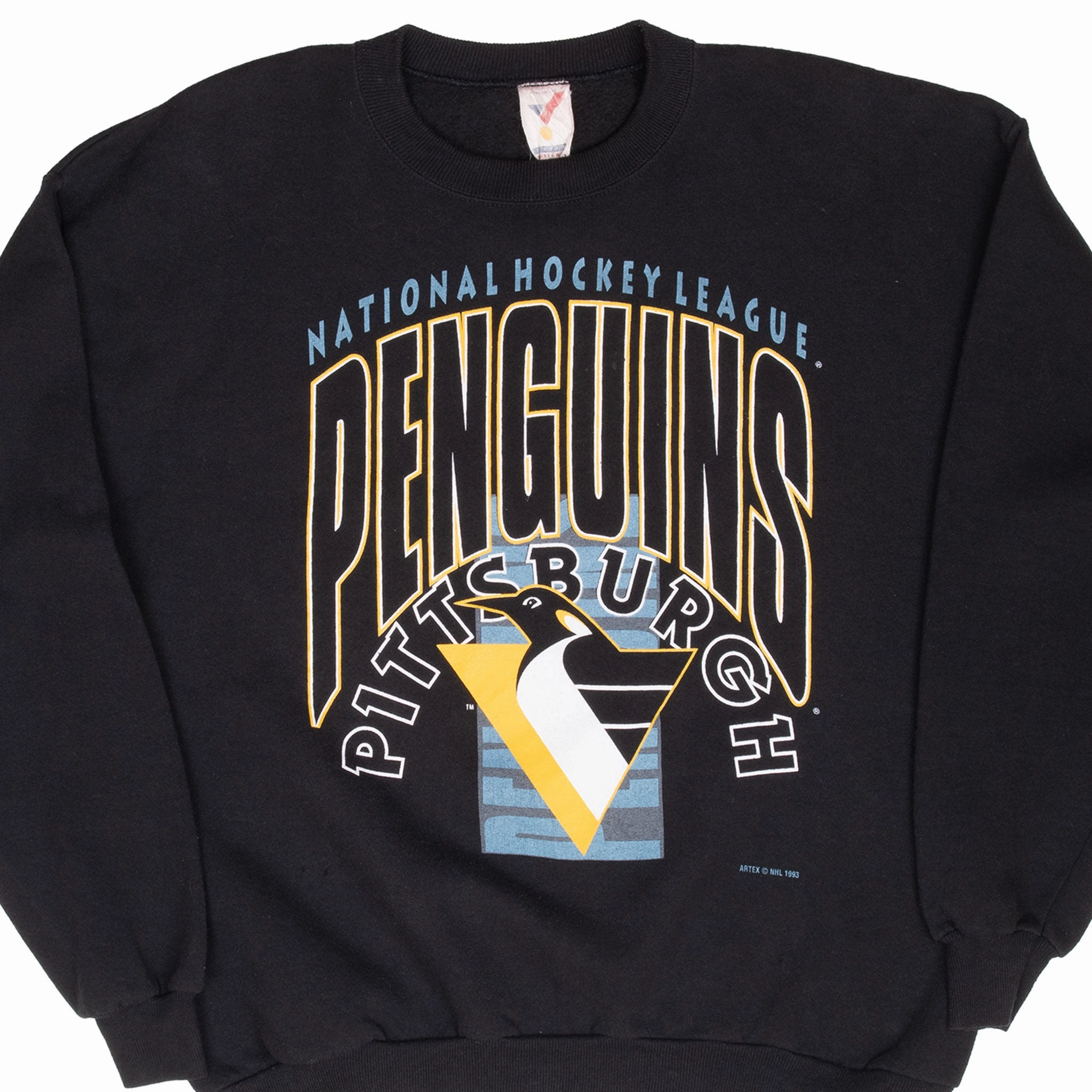 Weekend Bold VINTAGE NHL PITTSBURGH PENGUINS 1993 SWEATSHIRT XL MADE IN USA