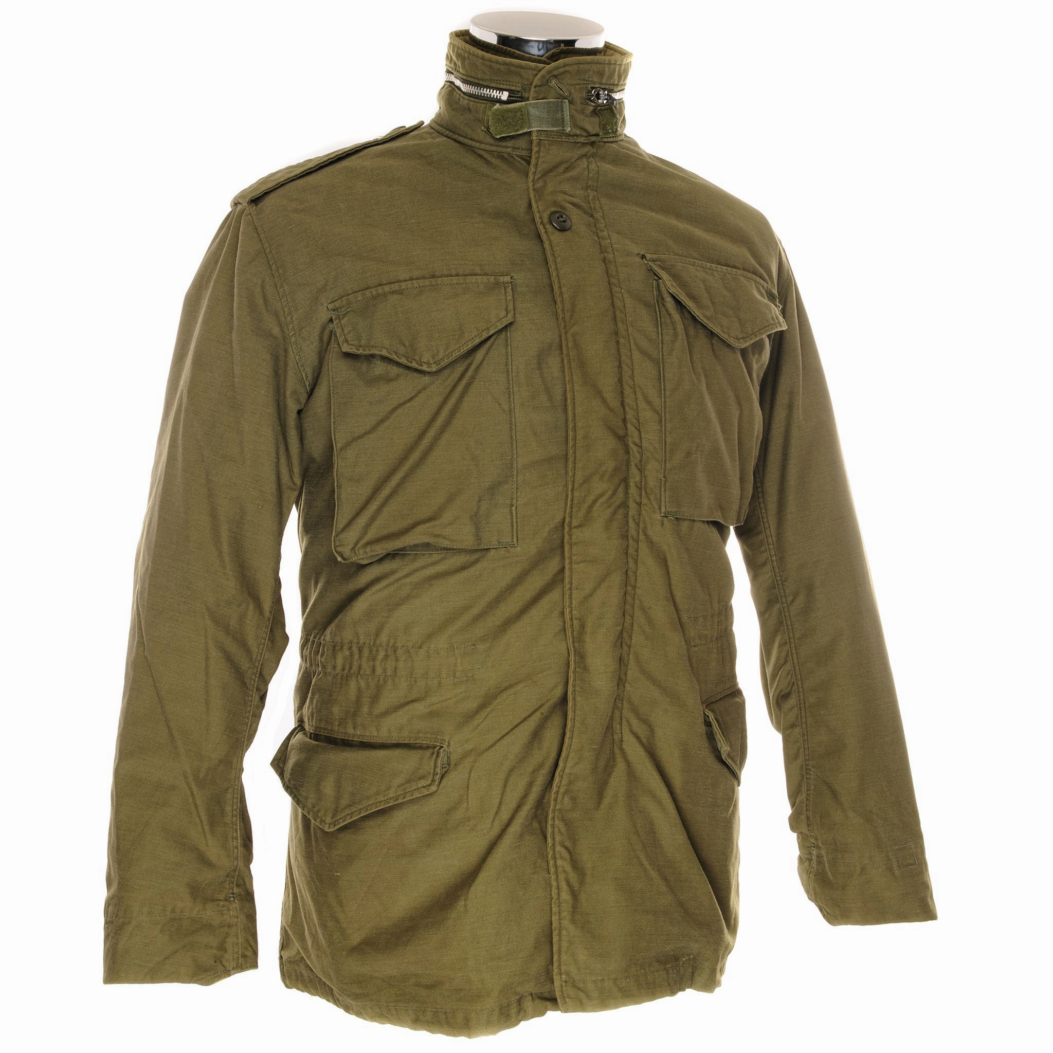 VINTAGE US ARMY M-1965 M65 FIELD JACKET 1969 VIETNAM WAR SIZE SMALL REGULAR WITH LINER Wedding Heavy Duty Zippers