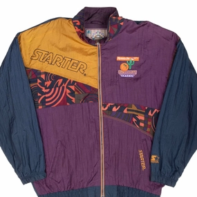 Adventure-Ready Wear Modular Layering System VINTAGE STARTER REEBOK BASKETBALL WINDBREAKER JACKET 1990S XL