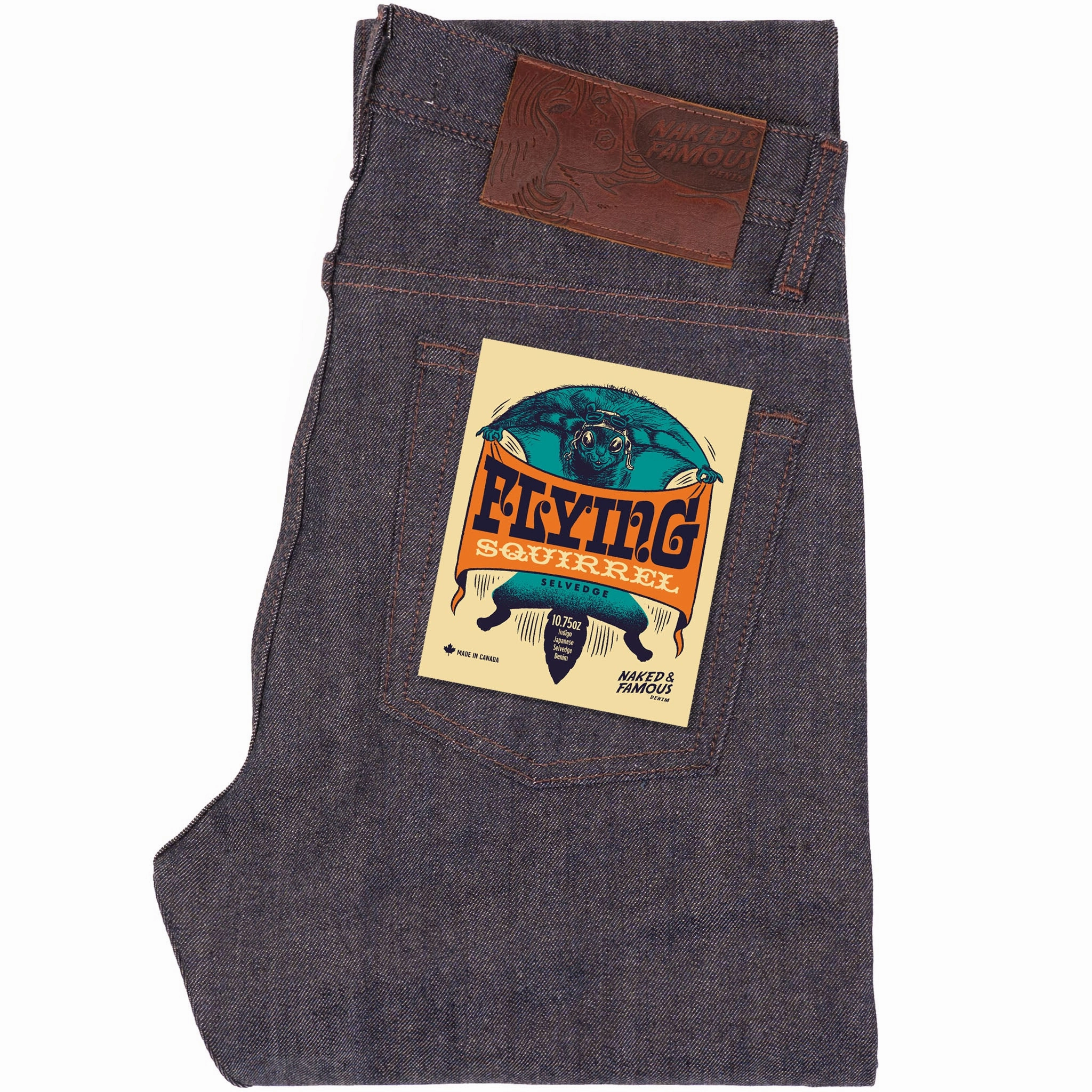Weird Guy - Flying Squirrel Selvedge - Indigo True Comfort Everyday Loose Music Event