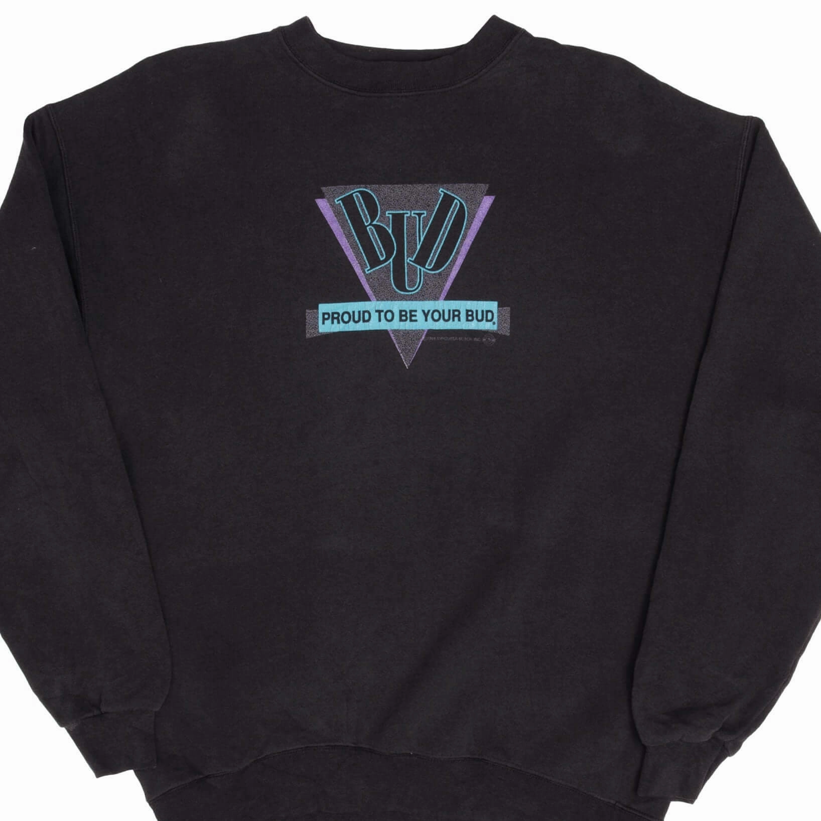 VINTAGE BUDWEISER PROUD TO BE YOUR BUD SWEATSHIRT 1994 LARGE MADE USA Relaxed Hoodie