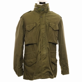 VINTAGE US ARMY M-1965 M65 FIELD JACKET 1971 VIETNAM WAR SIZE MEDIUM REGULAR Stretchable Panels