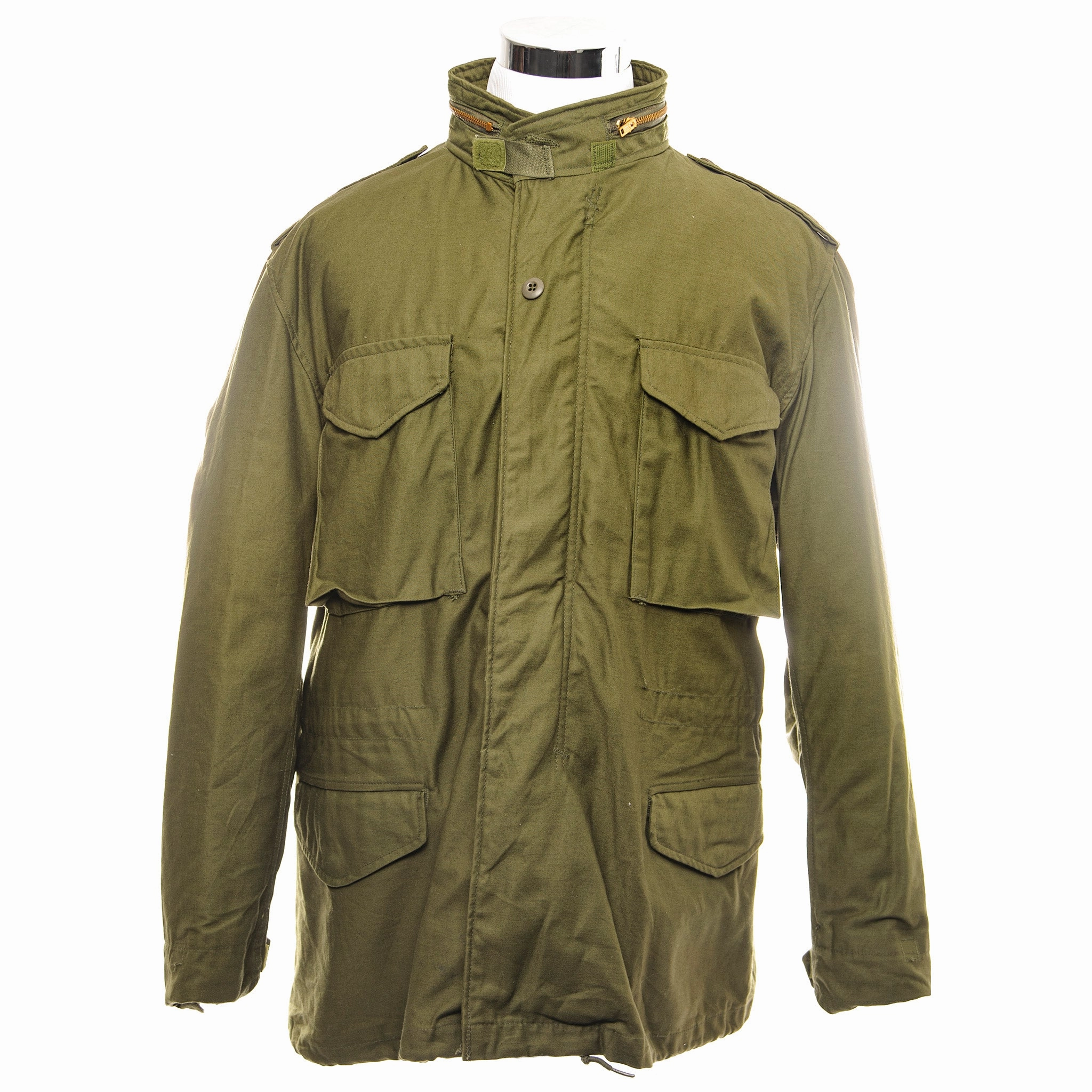 Quick Drying US ARMY M-1965 M65 FIELD JACKET 1981 SIZE LARGE REGULAR DEADSTOCK