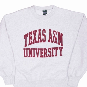 Comfortable Layer VINTAGE TEXAS A&M UNIVERSITY SWEATSHIRT XL 1990S MADE IN USA