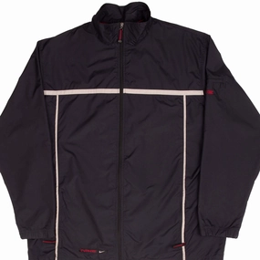 Inspire VINTAGE NIKE CLASSIC BLACK WINDBREAKER JACKET 2000S SIZE 2XL