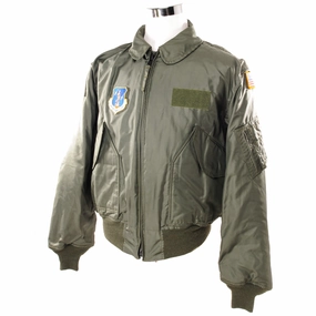 Functional Design rural people VINTAGE US AIR FORCE CWU 45/P 45P WINTER FLIGHT JACKET 2010 SIZE XL WITH PATCHES